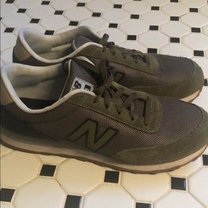 Mens New Balance Size 11 Olive Green